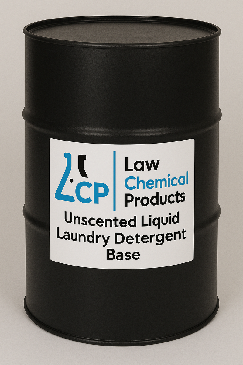 Bulk Unscented Liquid Laundry Detergent Base HE Compatible