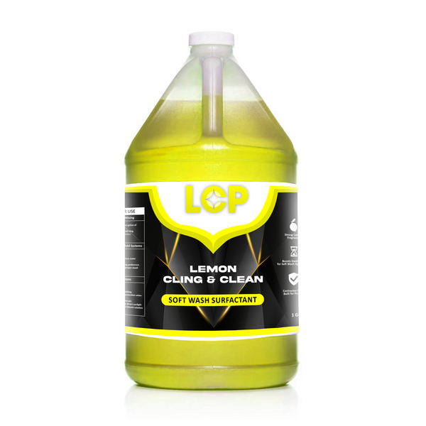 Lemon Cling & Clean Surfactant Bleach Enhancer